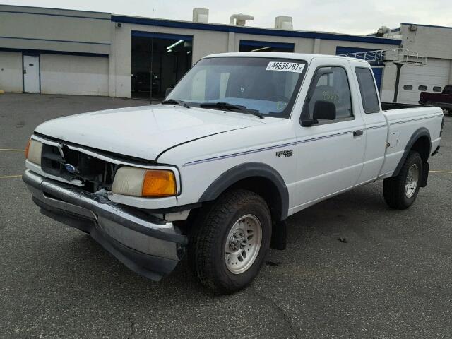 1FTCR15X3RPA00903 - 1994 FORD RANGER SUP WHITE photo 2