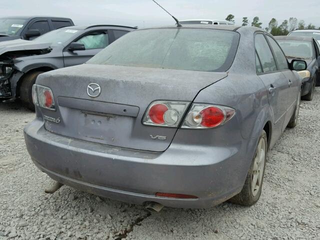 1YVHP80D565M26000 - 2006 MAZDA 6 S GRAY photo 4