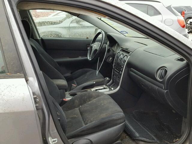 1YVHP80D565M26000 - 2006 MAZDA 6 S GRAY photo 5