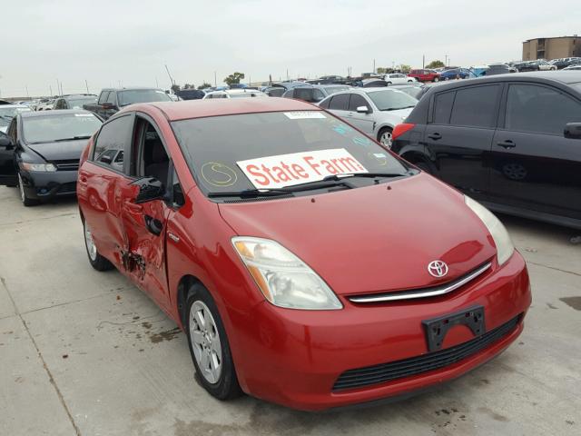 JTDKB20U793513288 - 2009 TOYOTA PRIUS RED photo 1