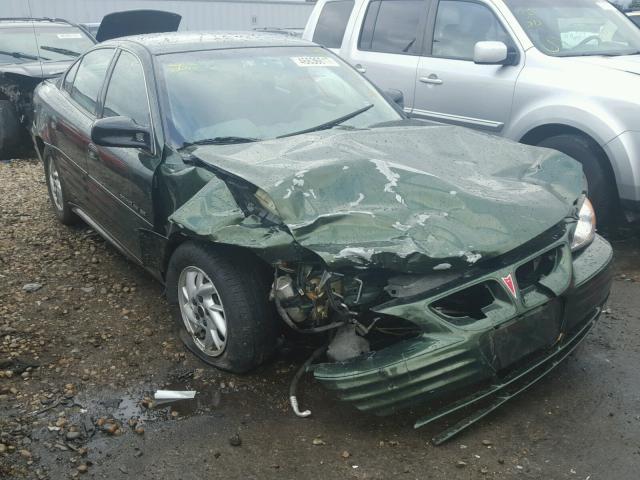 1G2NF52E51M532398 - 2001 PONTIAC GRAND AM S GREEN photo 1