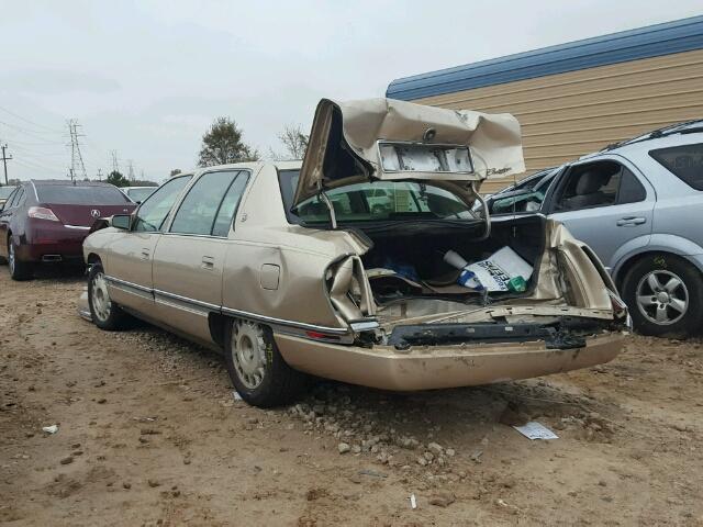 1G6KD52Y0TU311246 - 1996 CADILLAC DEVILLE GOLD photo 3