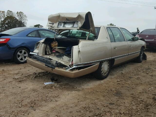 1G6KD52Y0TU311246 - 1996 CADILLAC DEVILLE GOLD photo 4