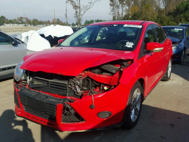 1FADP3F2XEL268430 - 2014 FORD FOCUS SE RED photo 2