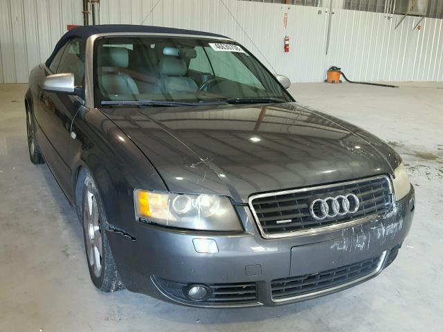 WAUDT48H54K021976 - 2004 AUDI A4 QUATTRO GRAY photo 1