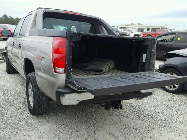 3GNEC12T34G123522 - 2004 CHEVROLET AVALANCHE TAN photo 3