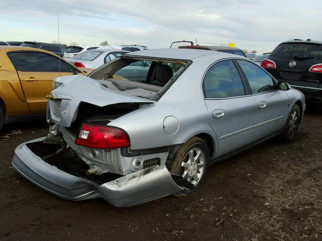 1MEFM53S9YA638759 - 2000 MERCURY SABLE LS SILVER photo 4