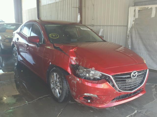 JM1BM1U73G1294282 - 2016 MAZDA 3 SPORT RED photo 1