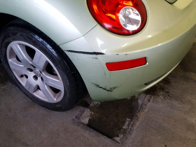 3VWRF31Y87M408603 - 2007 VOLKSWAGEN NEW BEETLE Yaşıl foto 9