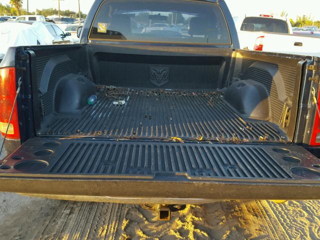 1D7HA16K15J644645 - 2005 DODGE RAM 1500 BLUE photo 6