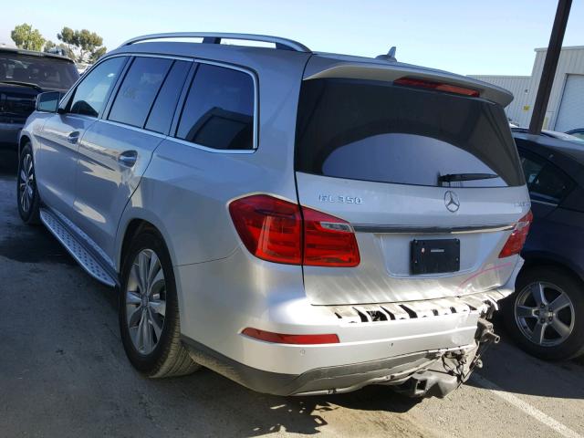 4JGDF2EE4FA606903 - 2015 MERCEDES-BENZ GL 350 BLU GRAY photo 3