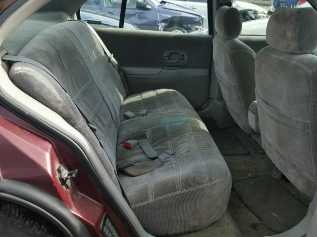 2G1WL52M4V9261670 - 1997 CHEVROLET LUMINA BAS მუქწითელი ფოტო 6