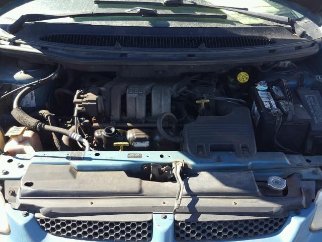 1B4GP44L2XB836507 - 1999 DODGE GRAND CARA BLUE photo 7