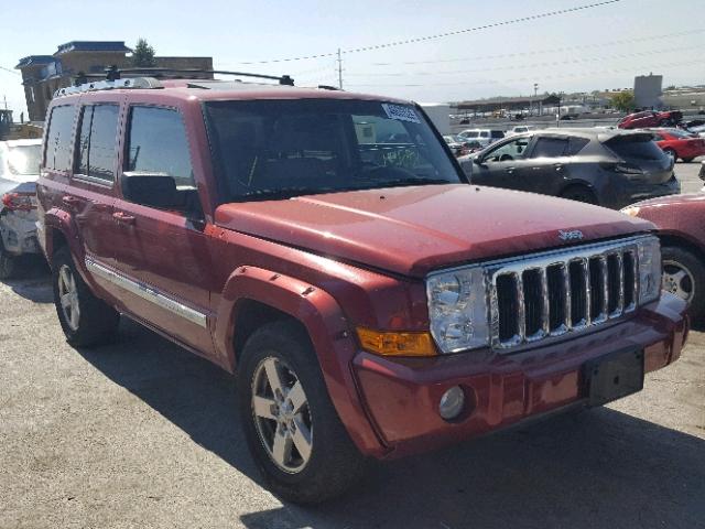 1J8HG582X6C355453 - 2006 JEEP COMMANDER Tünd qırmızı foto 1