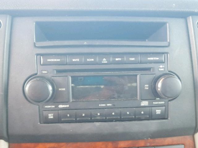 1J8HG582X6C355453 - 2006 JEEP COMMANDER Tünd qırmızı foto 9