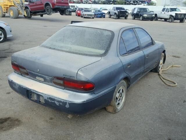 1Y1SK5369PZ031815 - 1993 GEO PRIZM BASE BLUE photo 4