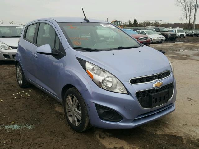 KL8CD6S99EC486161 - 2014 CHEVROLET SPARK 1LT PURPLE photo 1