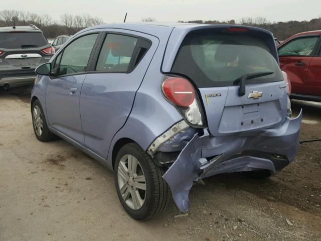 KL8CD6S99EC486161 - 2014 CHEVROLET SPARK 1LT PURPLE photo 3