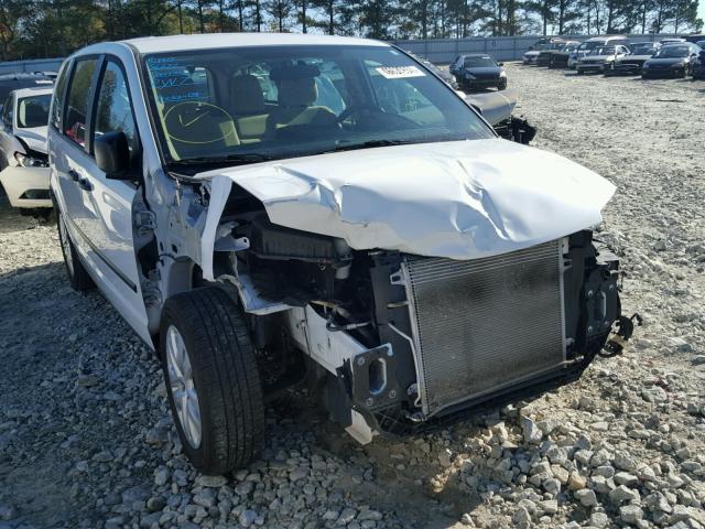 2C4RDGBG8ER365764 - 2014 DODGE GRAND CARA WHITE photo 1