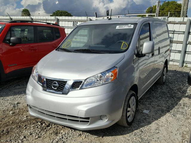 3N6CM0KN0HK691655 - 2017 NISSAN NV200 2.5S SILVER photo 2