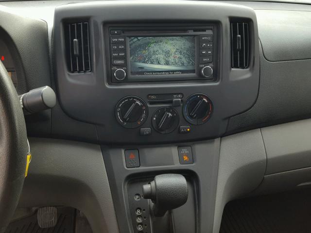 3N6CM0KN0HK691655 - 2017 NISSAN NV200 2.5S SILVER photo 9