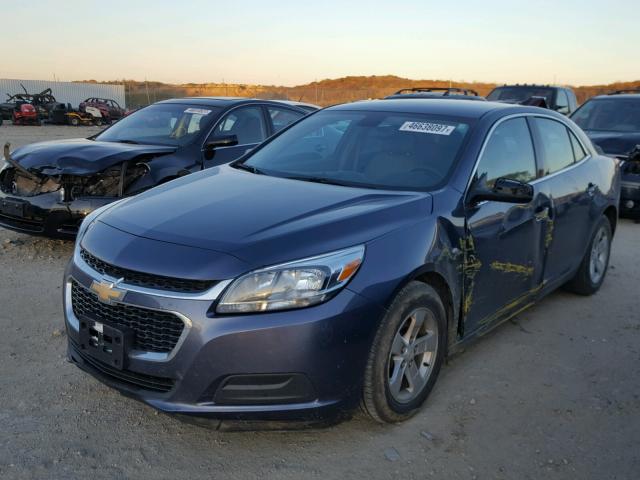 1G11B5SL2EF134508 - 2014 CHEVROLET MALIBU BLUE photo 2