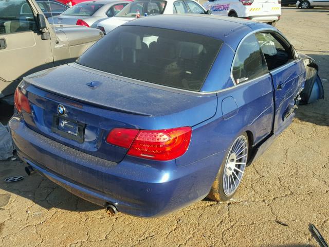 WBADX7C54BE580711 - 2011 BMW 335 I BLUE photo 4