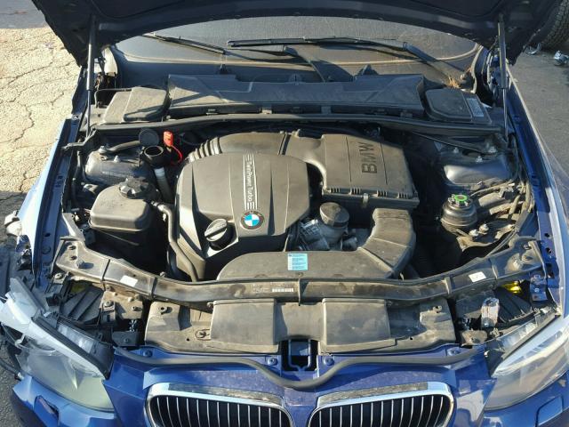 WBADX7C54BE580711 - 2011 BMW 335 I BLUE photo 7