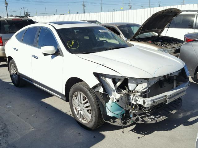 5J6TF3H50FL000403 - 2015 HONDA CROSSTOUR WHITE photo 1