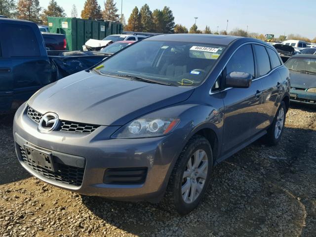 JM3ER293770142769 - 2007 MAZDA CX-7 GRAY photo 2