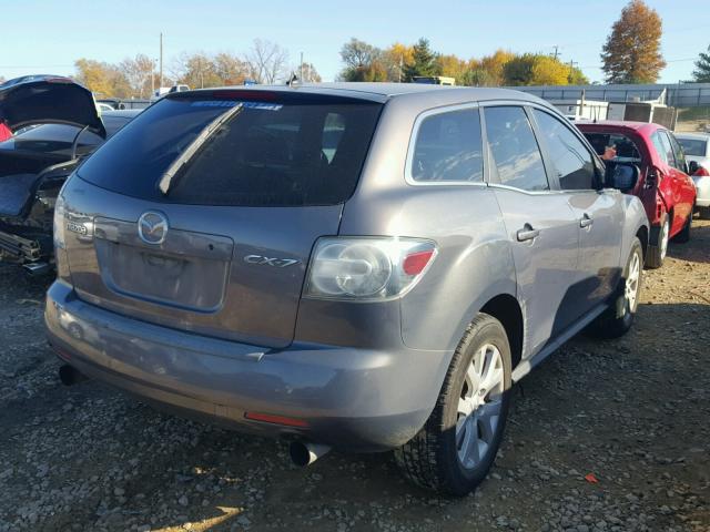 JM3ER293770142769 - 2007 MAZDA CX-7 GRAY photo 4