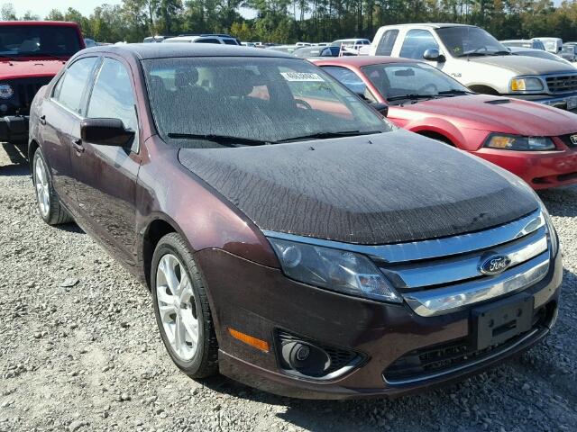 3FAHP0HA7CR150421 - 2012 FORD FUSION SE PURPLE photo 1