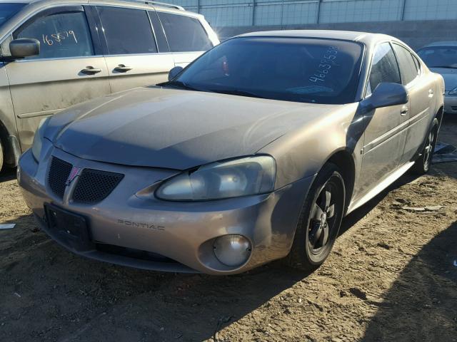 2G2WP552161231195 - 2006 PONTIAC GRAND PRIX ყავისფერი ფოტო 2