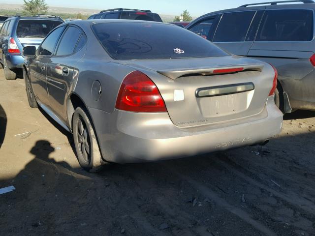 2G2WP552161231195 - 2006 PONTIAC GRAND PRIX ყავისფერი ფოტო 3