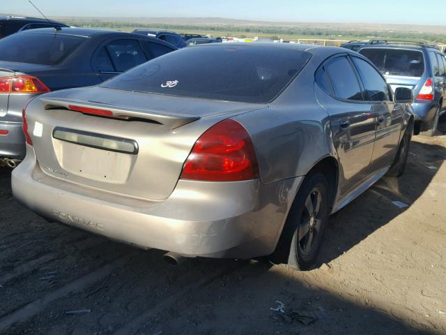 2G2WP552161231195 - 2006 PONTIAC GRAND PRIX ყავისფერი ფოტო 4