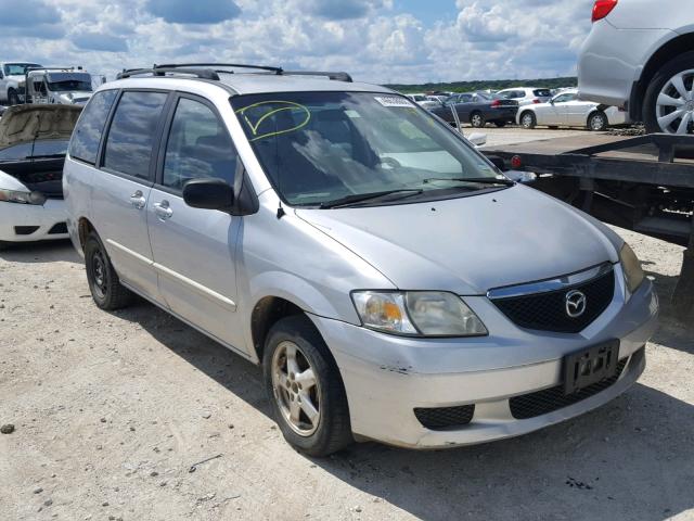 JM3LW28A230351606 - 2003 MAZDA MPV WAGON SILVER photo 1