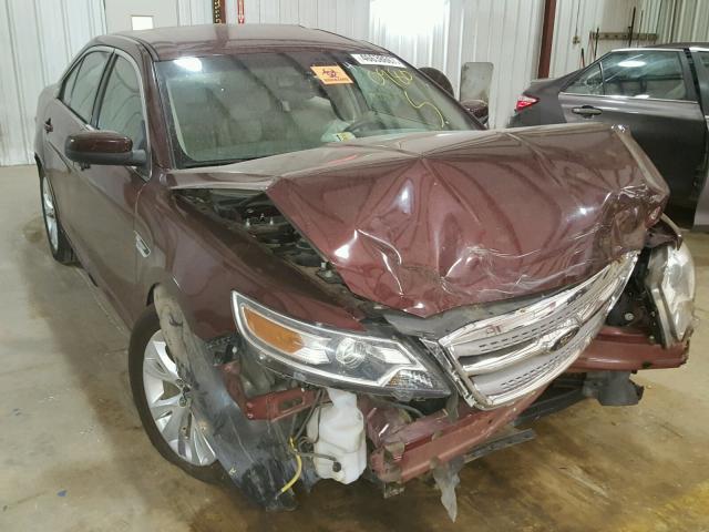 1FAHP2EW0CG140980 - 2012 FORD TAURUS SEL MAROON photo 1