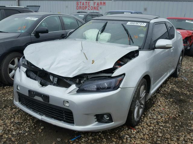 JTKJF5C75B3014222 - 2011 TOYOTA SCION TC 银色 照片 2