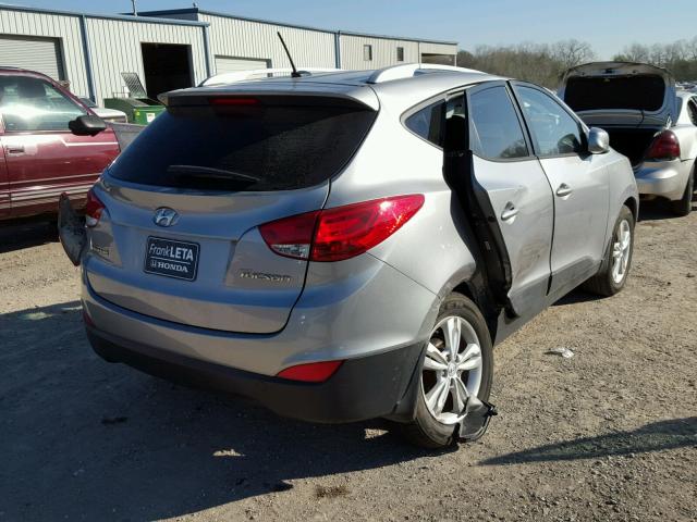 KM8JU3ACXBU292900 - 2011 HYUNDAI TUCSON GLS GRAY photo 4