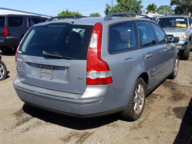 YV1MW390662200733 - 2006 VOLVO V50 2.4I GRAY photo 4