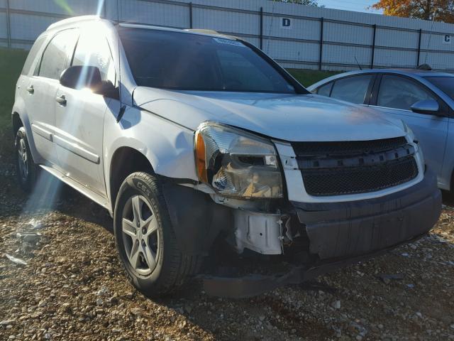 2CNDL13F156189282 - 2005 CHEVROLET EQUINOX LS WHITE photo 1