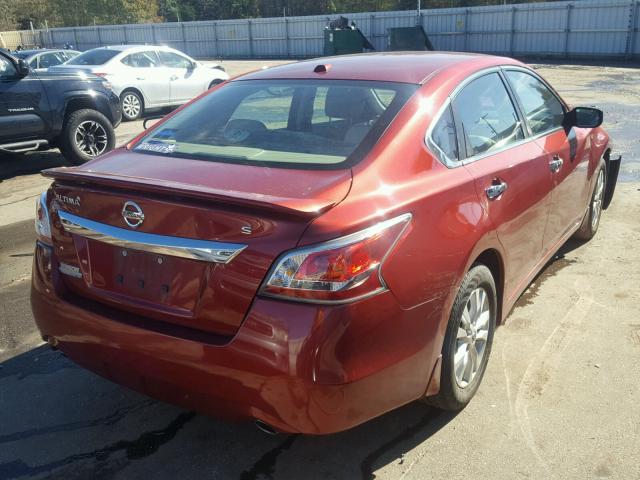 1N4AL3AP0FC160367 - 2015 NISSAN ALTIMA 2.5 RED photo 4