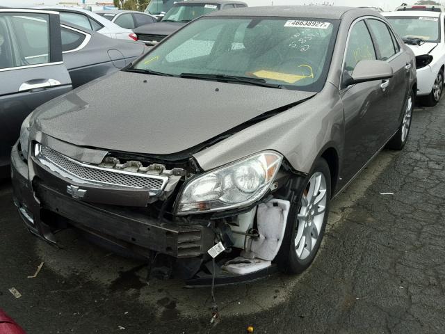 1G1ZE5E17BF371768 - 2011 CHEVROLET MALIBU LTZ 棕色 照片 2