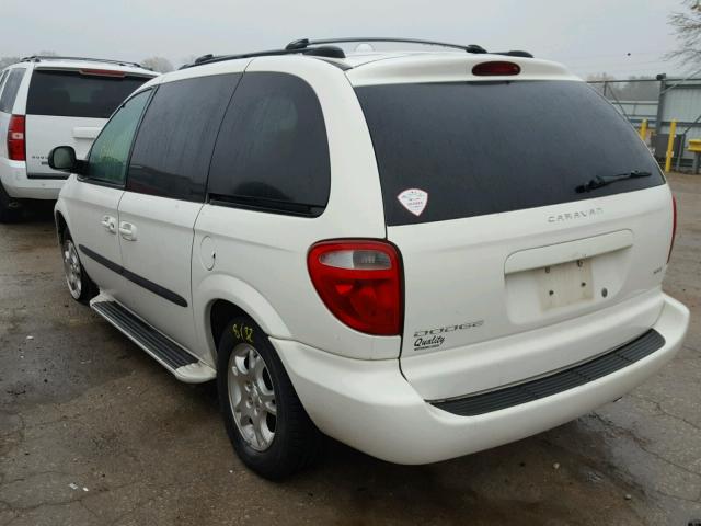 1D4GP45R94B512510 - 2004 DODGE CARAVAN SX WHITE photo 3