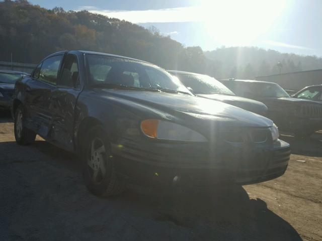 1G2NE52T5XC512314 - 1999 PONTIAC GRAND AM S BLACK photo 1