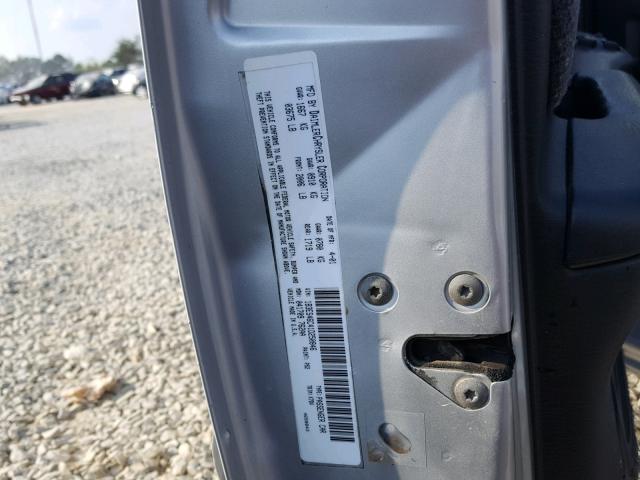 1B3ES46C41D250846 - 2001 DODGE NEON SE GRAY photo 10