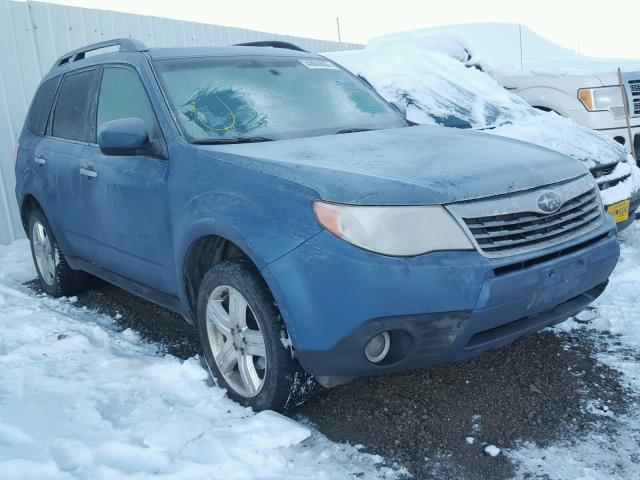 JF2SH64639H771958 - 2009 SUBARU FORESTER 2 BLUE photo 1