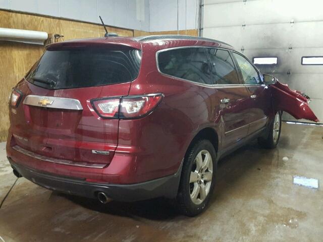 1GNKVJKD4HJ118940 - 2017 CHEVROLET TRAVERSE P RED photo 4