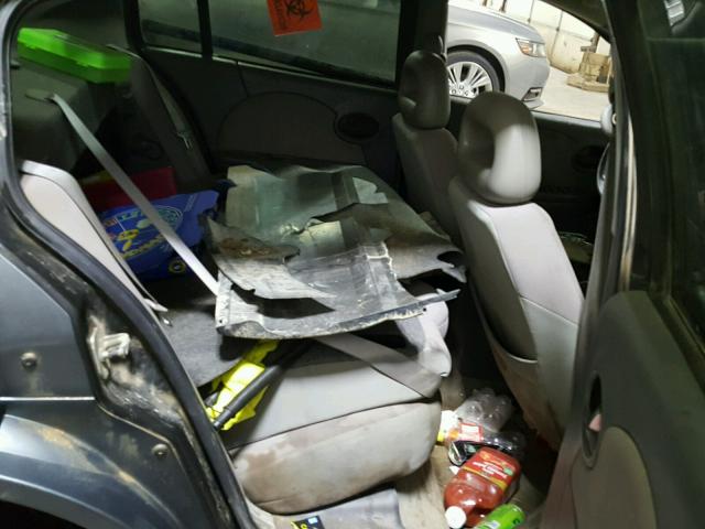 1G8AJ52F04Z136222 - 2004 SATURN ION LEVEL GRAY photo 6
