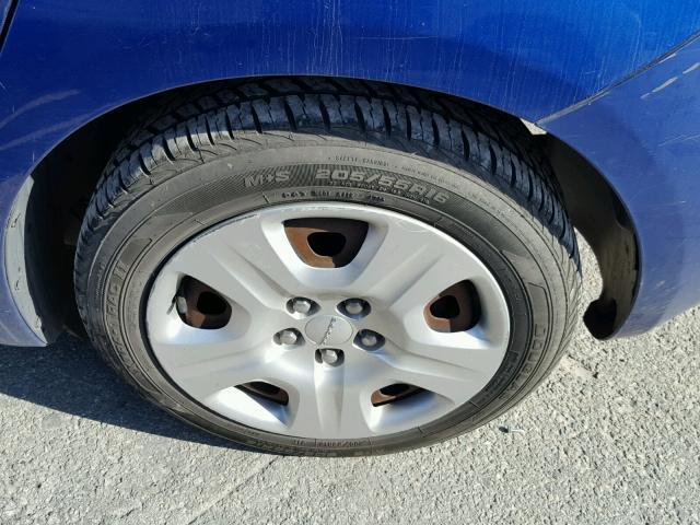 1C3CDFAA2DD292703 - 2013 DODGE DART SE BLUE photo 9